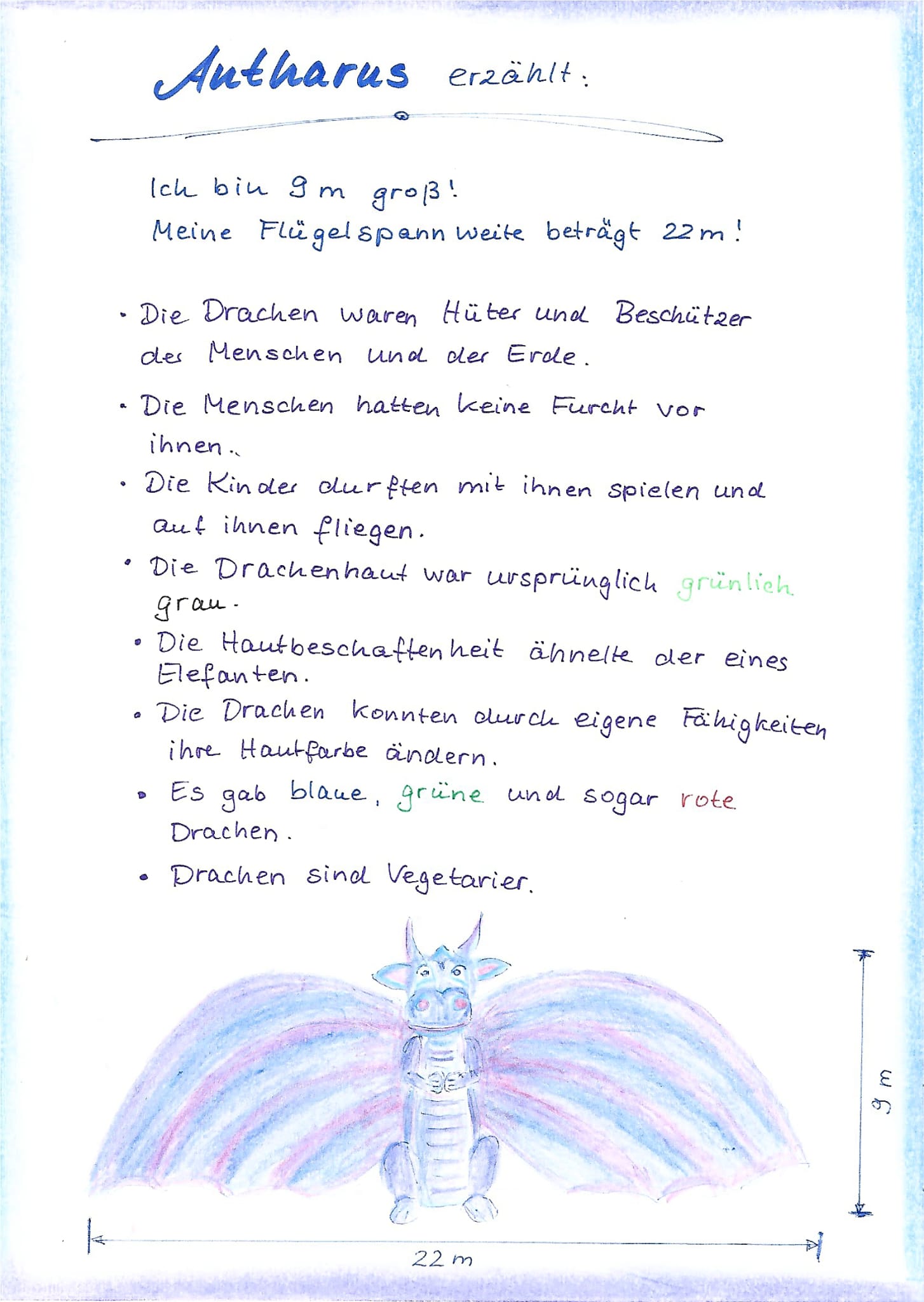 Merkblatt Drachen